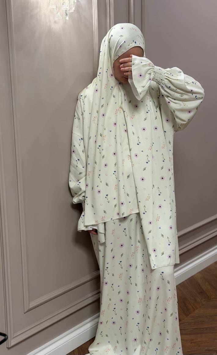 Kleid Jamila mit lockerem Schnitt – leichtes Viskose Kleid