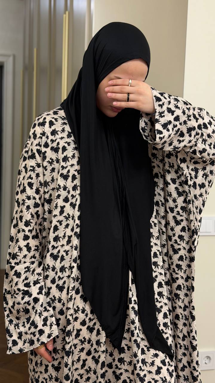 Beige Pearl (Abaya Set)