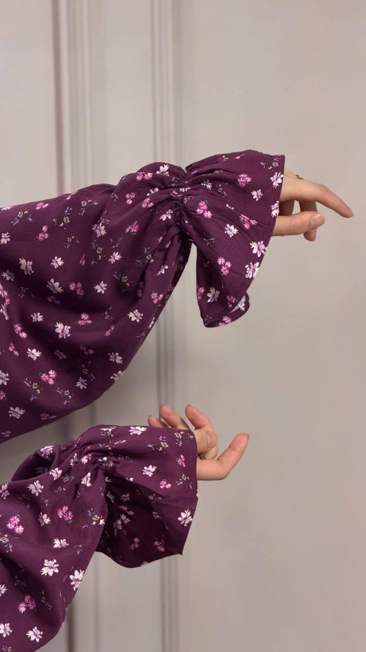 Ärmel Detail Gebetskleid Amilah – weiter Schnitt aus weicher Viskose