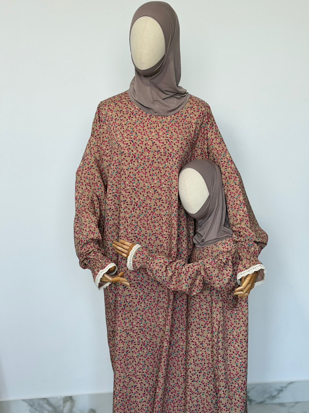 Gebetskleid Hajar aus Viskose – bequemes islamisches Gebetskleid für Damen