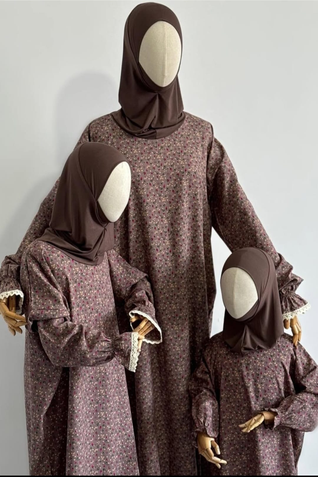 Gebetskleid Marwa für Damen und Kinder – bequemes, atmungsaktives Gebetskleid im Familienlook