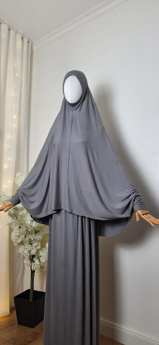 Jilbab Ramadi Noor - grauer Jilbab